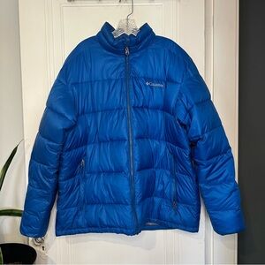 Columbia Men’s XL Royal Blue Quilted Thermal Coil Puffer Jacket